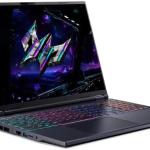 Acer (Upgraded) Predator Helios Neo 16 AI Gaming Laptop Intel Ultra 9-275HX (24-Core, 13 TOPS AI), 16GB DDR5 RAM, 1TB SSD, 8GB GDDR7 NVIDIA GeForce RTX 5060, 16" 180Hz -Win 11 Pro, Black