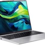 Acer Aspire Lite 15 Laptop – Intel Core i5-13500H, 16GB DDR5 RAM, 512GB NVMe SSD, 15.6" FHD IPS Display, Intel UHD Graphics, Win 11Pro (Upgraded), Silver, English Keyboard – NX.D5HEM.002