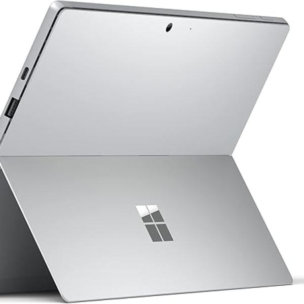 Microsoft Surface Pro 7 12.3” Tablet (Platinum) - Intel 10th Gen Quad Core i5, 8GB RAM, 128GB SSD, Windows 10 Home, 2019 Edition