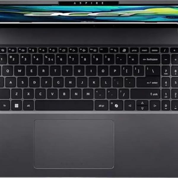 acer Aspire Go 15 Laptop, 15.3" WUXGA(1920 x 1200) IPS Display, Intel i5-1334U, 8GB DDR5 RAM, 256GB PCIe SSD, Windows 11 Home, Wi-Fi, Bluetooth, Steel Gray, AG15-51P-510U