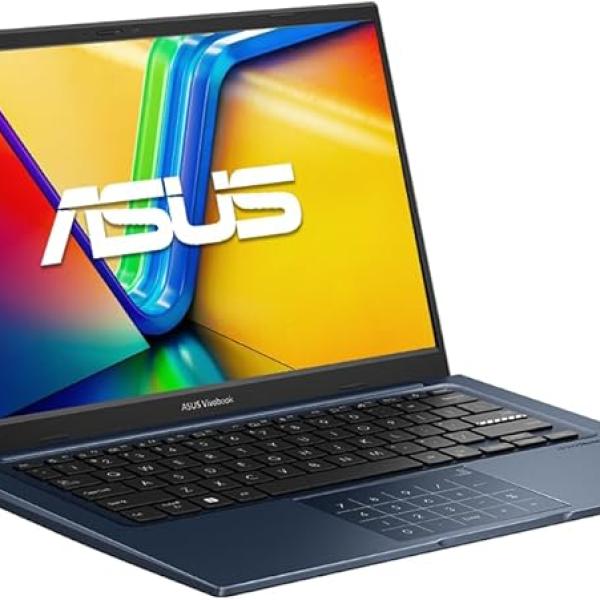 ASUS 2025 Laptop | Vivobook 14 | 14" 1920 x 1080 | Intel-10 Core i5-1334U | Intel Iris Xe Graphics | 16GB DDR4 | 512GB SSD | Windows 11 Pro | Wi-Fi 5 - Bluetooth 5-720p HD Camera - Quiet Blue