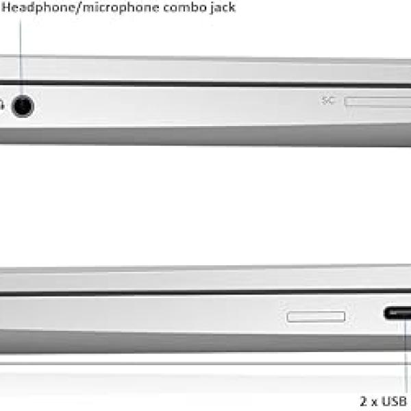 HP EliteBook 845 G7, AMD Ryzen 3 PRO 4450U, 14-inch FHD IPS Display, Windows 11Pro, Silver, AMD Radeon Graphic (14.0, Inches, Silver, AMD Radeon Graphics, 512, GB, Windows 11 Pro, 8, GB)