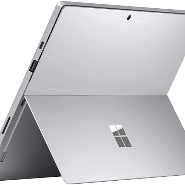 Microsoft Surface Pro 7 12.3” Tablet (Platinum) - Intel 10th Gen Quad Core i5, 8GB RAM, 128GB SSD, Windows 10 Home, 2019 Edition