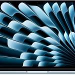 Apple 2025 MacBook Air (13-inch, Apple M4 chip with 10-core CPU and 8-core GPU, 16GB Unified Memory, 256GB) - Sky Blue;English