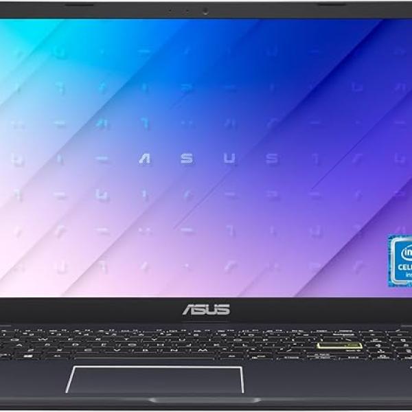 Asus Vivobook GO 15 Slim Laptop | Intel Celeron N4500, Intel HD Graphics, 4GB RAM, 128g eMMC, 15.6"HD Display, Win11 - Star Black [E510KAB-BR1140WS]