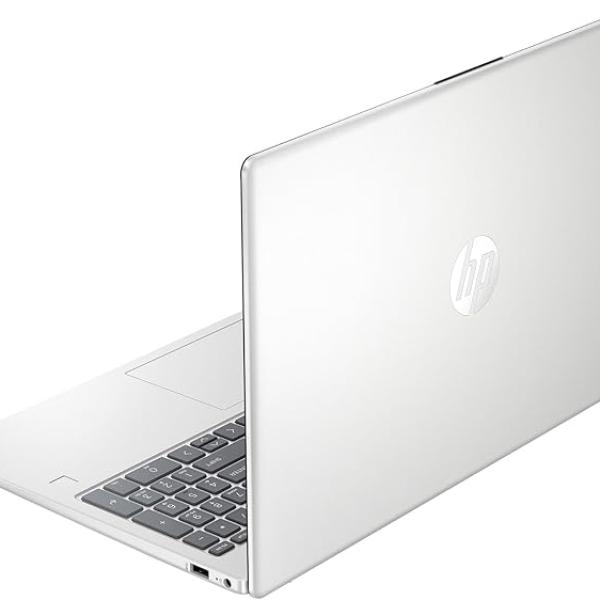 HP fd-0133wm 15.6" FHD IPS LED Display Laptop, Intel Core i3- N305 Processor, 8GB RAM, 256GB SSD, Webcam, HDMI, Wi-Fi, Windows 11 Home, Natural Silver, Finger Print Reader, English Keyboard