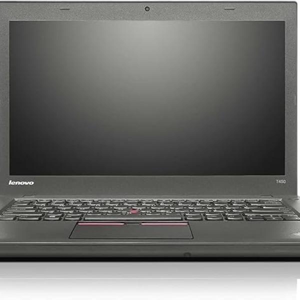 Lenovo (Refurbished) ThinkPad T450 Business Laptop, Intel Core i5-5th Generation CPU, 8GB DDR3L RAM, 256GB SSD Hard, 14.1 inch Display
