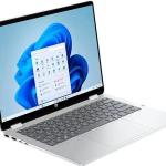 HP (Upgraded) OmniBook 5 Flip 2-in-1 14" FHD+ Touch Screen Laptop |Intel Core 7 150U|Intel Graphics| Copilot |Backlit| Silver | 16GB RAM DDR5 | 512GB SSD |Windows 11 Pro |