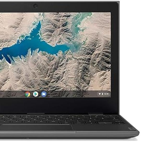 Lenovo (Refurbished) 2022 100E 11.6" HD Rugged&Spill Resistant Chromebook 2ND Gen Laptop, MT8173 CPU, 4GB LPDDR3 RAM, 32GB eMMC TLC SSD, 720P HD Camera, Black, Chrome OS