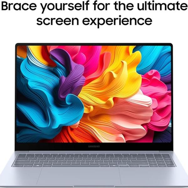 SAMSUNG 15” Galaxy AI Book4 Edge PC Laptop Computer, Snapdragon X Plus Processor, Live Captions, FHD LED Anti-Glare Display, Long-Lasting Battery, 2024 Version, NP750XQA-KB2US