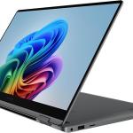 SAMSUNG 15.6" Galaxy Book5 360 Copilot+ PC, AI Business Laptop, Windows 11 Pro, Intel Core Ultra 7 Processor 256V, FHD AMOLED Touchscreen, 16GB/512GB, 2025 Model, NP754QHA-KA2US, Gray