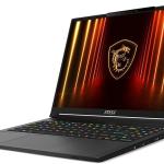 MSI Stealth A16 AI+ 16” 240Hz QHD+ OLED Gaming Laptop: AMD Ryzen AI 9 HX 370, NVIDIA Geforce RTX 5080, 32GB DDR5, 2TB NVMe SSD, Wi-Fi 7, Win 11 Home :Core Black A3XWIG-076US