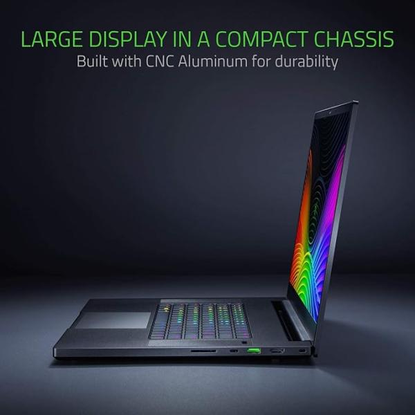 Razer Blade Pro 17 Gaming Laptop, Intel Core i7-9750H, 17.3Inch, 512GB PCIe NVMe, 16 GB RAM, NVIDIA® GeForce RTX 2070 Max-Q, Win 10 Home, Eng KB, Black