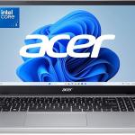 Acer Aspire Go 15 AI Ready Laptop | 15.6" Full HD (1920 x 1080) IPS Display | Intel Core 3 Processor N355 | Intel Graphics | 8GB DDR5 | 128GB UFS | Wi-Fi 6 | Windows 11 Home in S Mode | AG15-32P-39R2