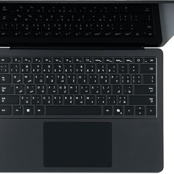 Microsoft Surface Laptop 13.8" (Latest Version) | 10 Core | Copilot+PC | 120Hz Touch Display | Snapdragon X Plus |16GB RAM | 512GB SSD | Black | UAE TRA Version | English/Arabic Keyboard