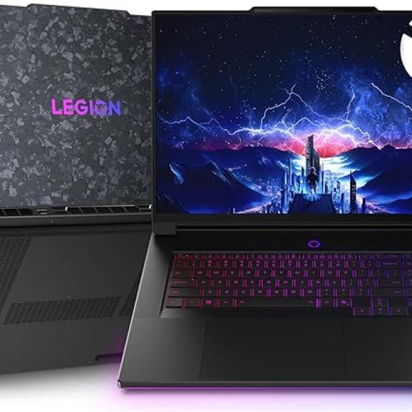 Lenovo Legion 9 18IAX10 AI Gaming Laptop, 18" WQUXGA 440Hz Display, Intel Ultra 9 275HX, 64GB RAM, 4TB SSD, RTX 5090 24GB GDDR7, RGB EN-ARB, Win11, Eclipse Black [83EY0002AX] + 2Y Premium Care