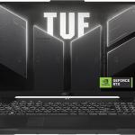 ASUS TUF Gaming F16 Gaming Laptop, Intel Core 5 210H, NVIDIA RTX 3050 6GB, 16GB RAM, 512GB SSD, 16.0"FHD+ 144Hz Display, Win11, Mecha Gray, [FX607VJ-RL012W]