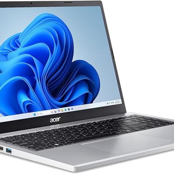 Acer Aspire Go 15 AI Ready Laptop | 15.6" Full HD (1920 x 1080) IPS Display | Intel Core 3 Processor N355 | Intel Graphics | 8GB DDR5 | 128GB UFS | Wi-Fi 6 | Windows 11 Home in S Mode | AG15-32P-39R2