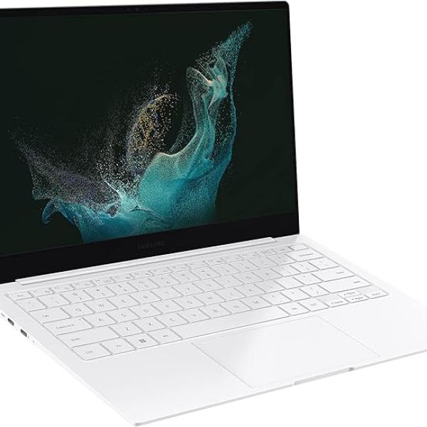 SAMSUNG Galaxy Book2 Pro 13.3” 256GB Laptop Computer w/ 8GB RAM, 12th Gen Intel Core i5 Evo Certified Processor, AMOLED Screen, Long Lasting Battery, Thin Design, 2022, US Version, Silver