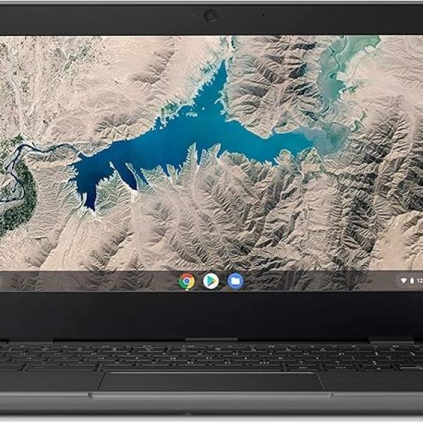 Lenovo (Refurbished) 2022 100E 11.6" HD Rugged&Spill Resistant Chromebook 2ND Gen Laptop, MT8173 CPU, 4GB LPDDR3 RAM, 32GB eMMC TLC SSD, 720P HD Camera, Black, Chrome OS