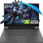HP  Victus 15 FA2701WM Gaming Laptop 15.6", Intel Core i5-13420H Processor, 16GB DDR4 RAM, 512GB SSD, 15.6" FHD IPS 144Hz, NVIDIA RTX 4050 6GB Graphics, Win 11, Mica Silver