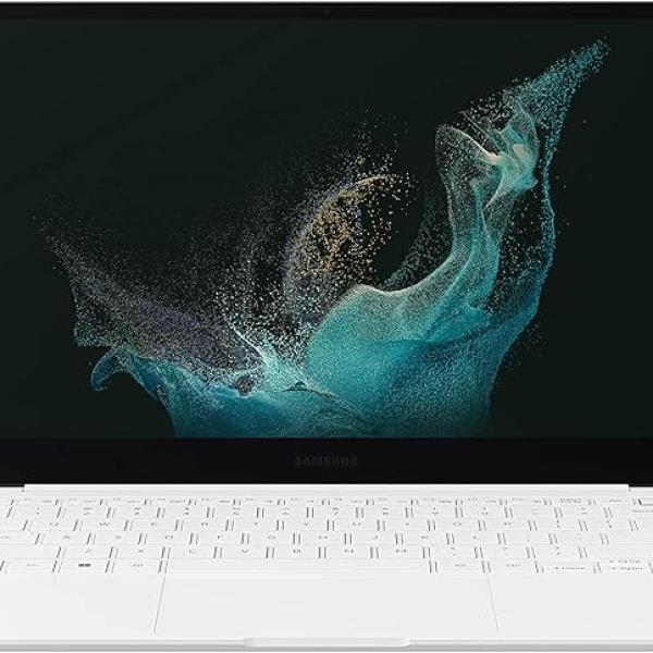SAMSUNG Galaxy Book2 Pro 13.3” 256GB Laptop Computer w/ 8GB RAM, 12th Gen Intel Core i5 Evo Certified Processor, AMOLED Screen, Long Lasting Battery, Thin Design, 2022, US Version, Silver