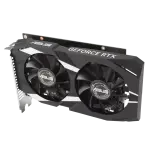 ASUS Dual GeForce RTX 3050 6GB GDDR6 OC Edition Graphics Card, 96-bit Memory, 2304 CUDA Core, 14 Gbps Memory Speed | 90YV0K60-M0NA00