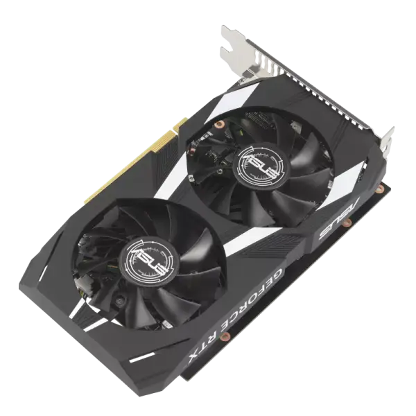 ASUS Dual GeForce RTX 3050 6GB GDDR6 OC Edition Graphics Card, 96-bit Memory, 2304 CUDA Core, 14 Gbps Memory Speed | 90YV0K60-M0NA00