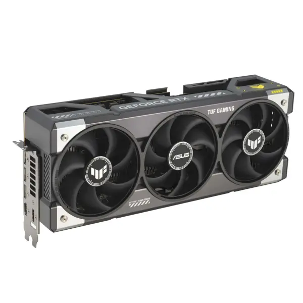 ASUS TUF Gaming GeForce RTX 5080 OC Edition With 16GB GDDR7 Graphics Card, 2700 MHz Boost Clock, 10752 CUDA, 256-bit 30 Gbps Memory, AI Performance, PCIe 5.0, DLSS 4, Black | 90YV0M30-M0NA00
