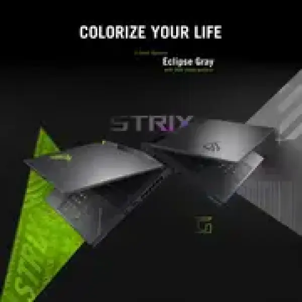 Asus ROG Strix G16 Gaming (2025) Laptop – AMD Ryzen 9-8940HX / 16inch FHD+ / 1TB SSD / 32GB RAM / 12GB NVIDIA GeForce RTX 5070 Ti Graphics / Windows 11 Home / English & Arabic Keyboard / Eclipse Grey / Middle East Version – [G614PR-RV009W]