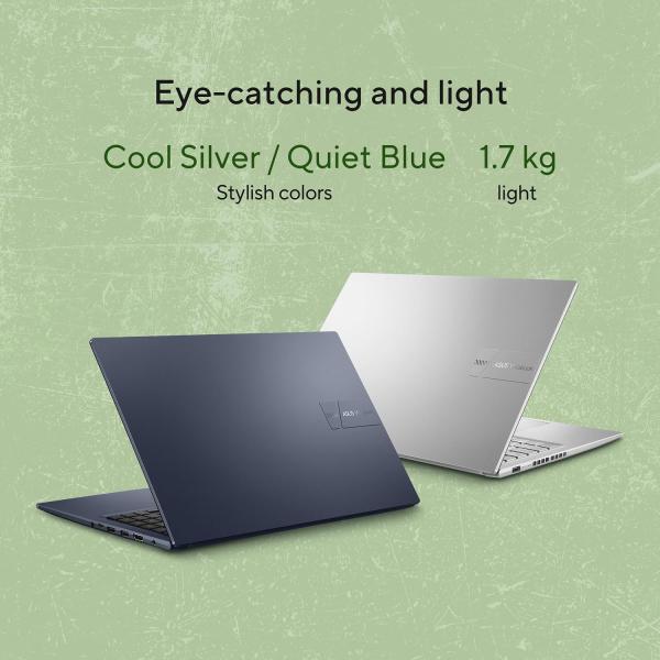 ASUS Vivobook 15 M1502NAQ Laptop | AMD Ryzen™ 5 150 Processor | 8GB DDR5 RAM | 512GB 4.0 SSD | 15.6" FHD IPS Display | AMD Radeon™ 660M Graphics | Win11 Home | English Keyboard | Blue