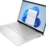 HP Pavilion Plus Laptop 14" FHD display, Intel Core i5-1235U processor - Intel Iris Xe Graphics - 16GB DDR4 RAM - 512GB SSD - Backlite Keyboard- Fingerprint-Windows 11-Silver