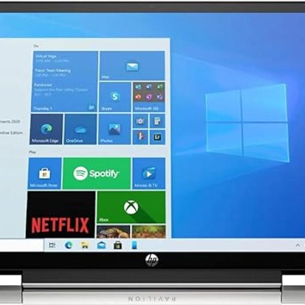 HP Pavilion X360 14 Laptop With FHD LED Touchscreen Display - Intel Core i5-1335U - Intel Iris Xe Graphics - 8GB DDR4 RAM - 512GB SSD - Windows 11 - Silver