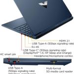 HP Victus Laptop With 15.6-Inch Display, Core i5-12450H Processor/32GB RAM/1TB SSD/4GB NVIDIA GeForce RTX 3050 Graphics/Windows 11 Pro English/Arabic Blue