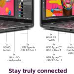 Lenovo Yoga 7i 2-in-1 Laptop, 16" FHD+ 2K Touchscreen, 12-core Intel Core Ultra 7 155U, 16GB LPDDR5X, 1TB SSD, Backlit KB, Fingerprint, Thunderbolt 4, Win 11 Home, Storm Grey, 16GB USB Pen