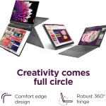 Lenovo Yoga 7i 2-in-1 Laptop, 16" FHD+ 2K Touchscreen, 12-core Intel Core Ultra 7 155U, 16GB LPDDR5X, 1TB SSD, Backlit KB, Fingerprint, Thunderbolt 4, Win 11 Home, Storm Grey, 16GB USB Pen