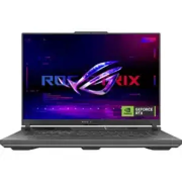 ASUS ROG G614PR Gaming Laptop – AMD Ryzen™ 9 8940HX Processor, 16GB DDR4 RAM, 1TB SSD, NVIDIA® GeForce RTX™ 5070ti  12GB Graphics, 16” WUXGA 144Hz Display, DOS, English Keyboard, Mecha Gray – 1 Year Warranty | Factory Sealed Retail Box