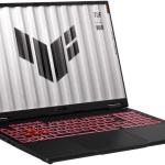 ASUS TUF Gaming A16 Laptop, 16" FHD+ 165Hz Display, AMD Ryzen 7 260, NVIDIA GeForce RTX 5050 8GB, 16GB DDR5 RAM, 512GB PCIe 4.0 SSD, ENG/ARB Backlit Chiclet RGB Keyboard, Win 11, Jaegar Gray