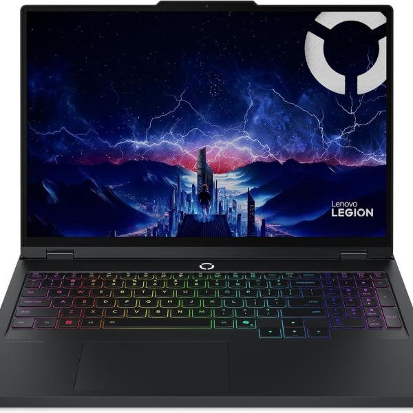 Lenovo Legion Pro 5 16IAX10 Gaming Laptop, 16" WQXGA 165Hz OLED Display, Intel Core Ultra 7 255HX, 32GB DDR5 RAM, 1TB SSD, NVIDIA GeForce RTX 5070 8GB, English/Arabic RGB Keyboard, Eclipse Black
